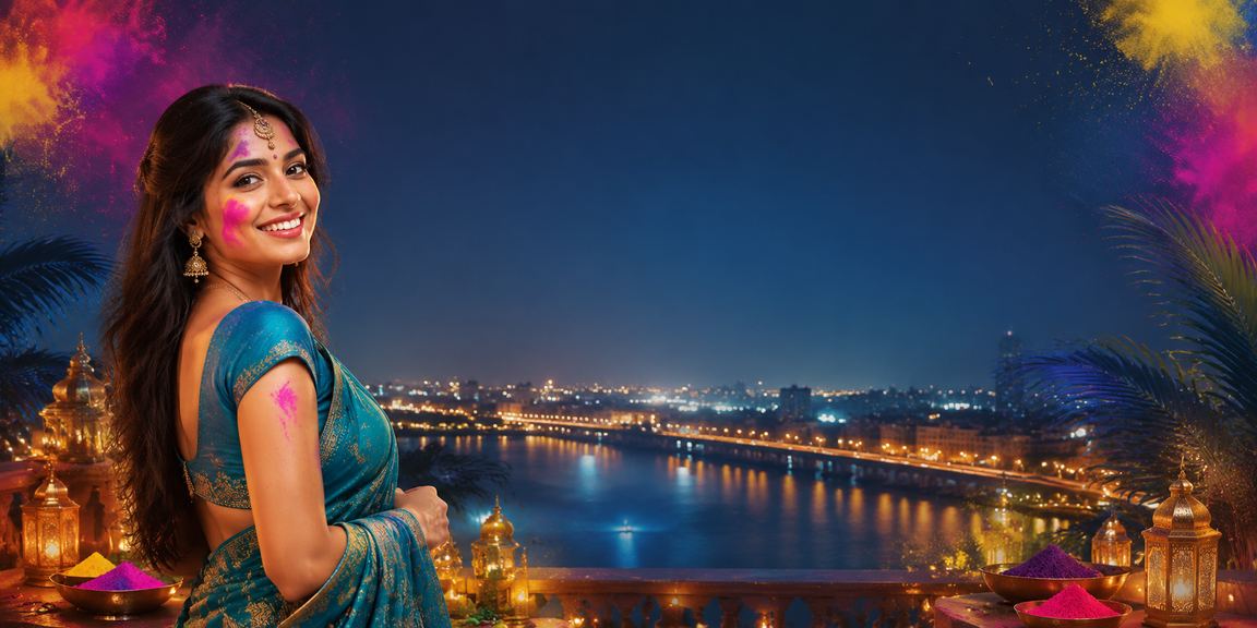 Night casino entertainment at Ahmedabad riverfront
