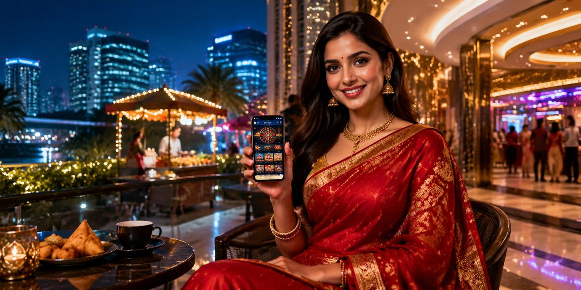 Live casino experience in mobile Indian casino app
